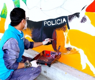 UTPL promueve la creación de murales UTPL promueve la creación de murales