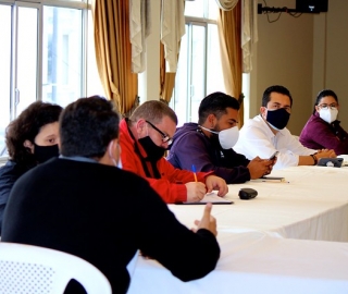 Visita de seguimiento técnico al proyecto de fortalecimiento de movilidad humana Visita de seguimiento técnico al proyecto de fortalecimiento de movilidad humana