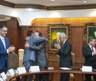 Posesión de Rector y Vicerrectora UTPL periodo 2020 - 2025 Posesión de Rector y Vicerrectora UTPL periodo 2020 - 2025