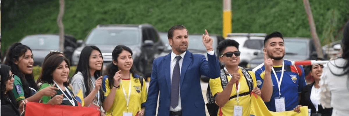 Estudiantes de la carrera de Derecho de la UTPL formaron parte del II Encuentro regional de jóvenes líderes y lideresas por la integración