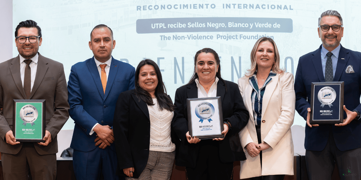 UTPL recibe tres sellos internacionales por su compromiso con la paz y la sostenibilidad