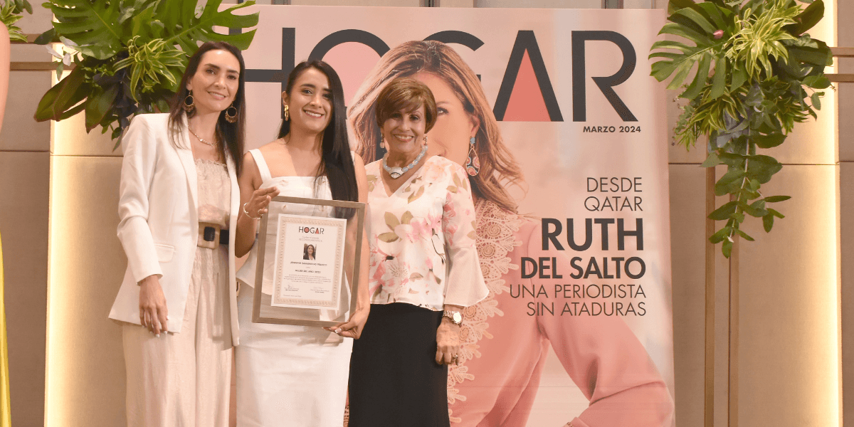 Jennifer Samaniego es nombrada Mujer del Año por su aporte con la tecnología