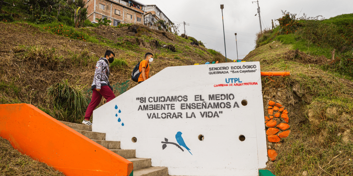 La innovación social impulsa la recuperación de una quebrada y su comunidad