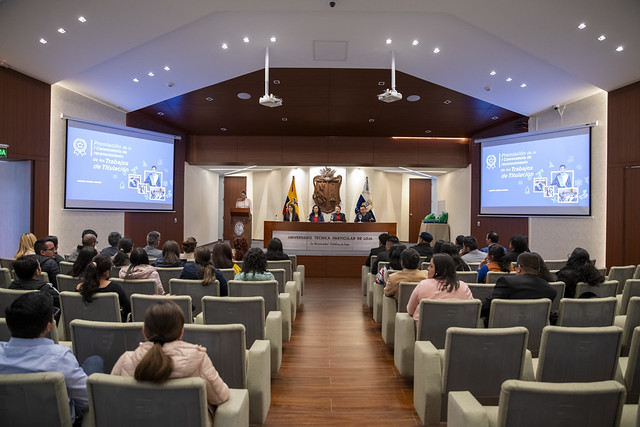 Premiación de I Convocatoria de Reconocimiento a los Trabajos de Titulación