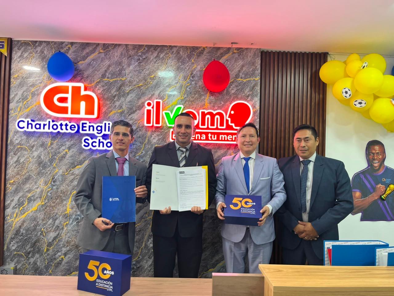 firma de convenio con ABN ENTERPRISE 