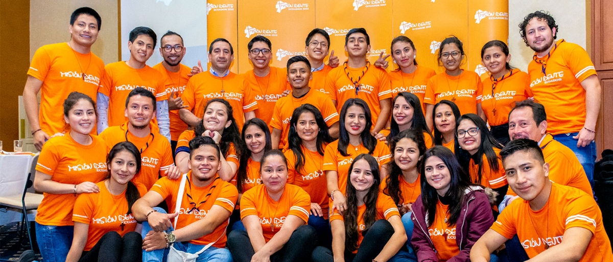Envío de voluntarios - Misión Idente Ecuador 2019