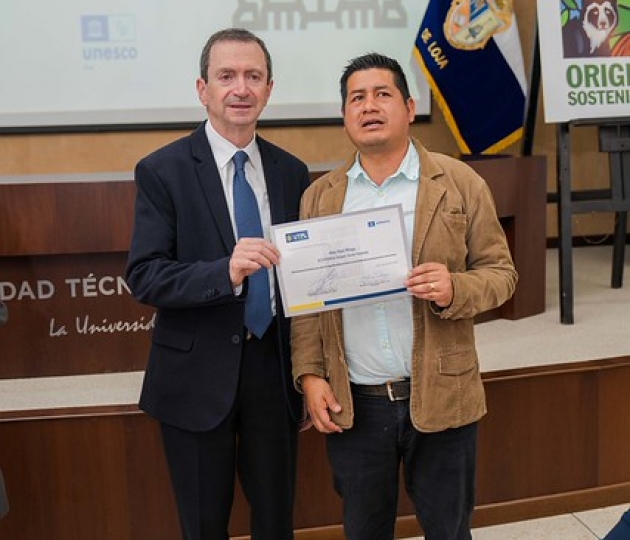 La Cátedra UNESCO de Desarrollo Sostenible UTPL comparte los resultados del proyecto “Marca de Certificación para las Reservas de Biósfera Amazónicas del Ecuador”.