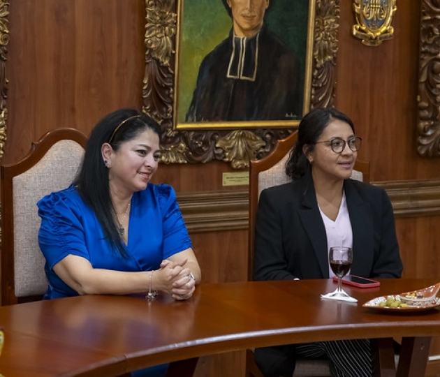Firma de convenios específicos de cooperación interinstitucional entre la UTPL, la Federación Nacional de Corredores de Bienes Raíces y la Unidad Educativa Fiscomisional de Fuerzas Armadas “Colegio Militar n.º 5 Tcrn. Lauro Guerrero”.