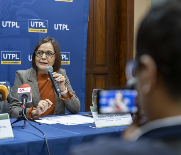 Rueda de prensa de la décimo tercera edición del Investiga UTPL