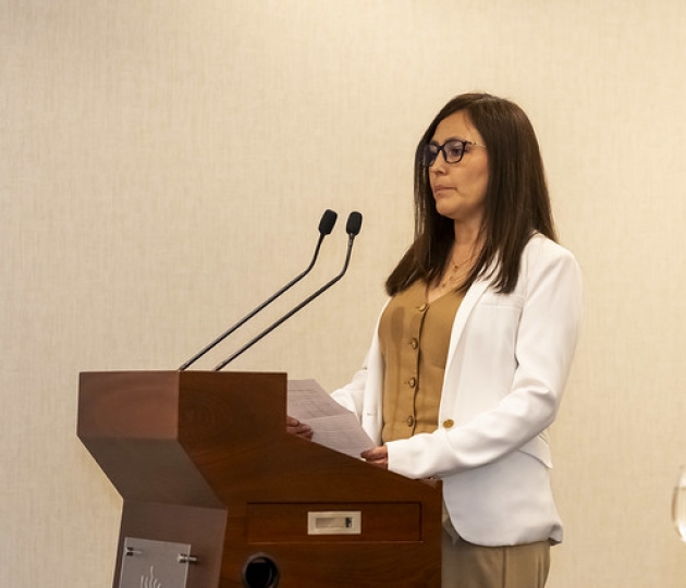 Imposición de mandiles | Carrera de Bioquímica y Farmacia