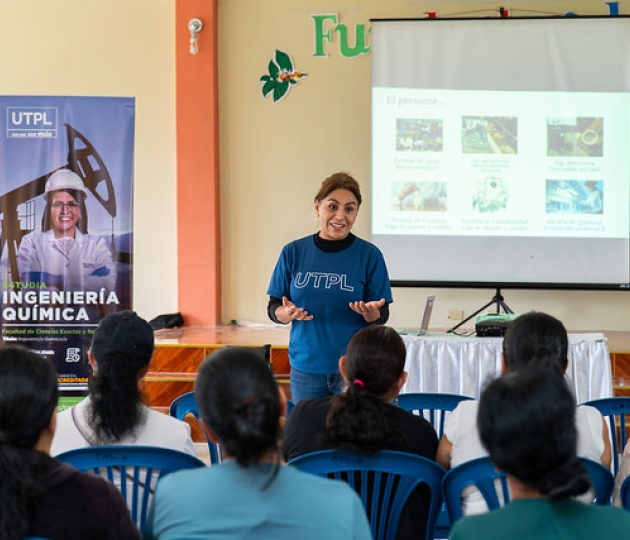 Proyectos de vinculación UTPL llegan a Fundochamba para impulsar el desarrollo sostenible