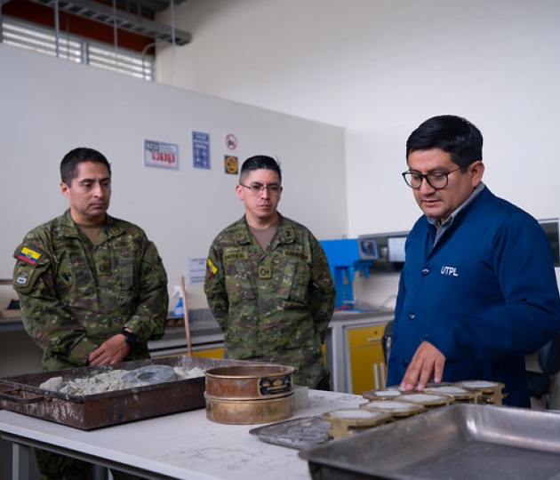 Visita del Comandante de la Brigada de Infantería No. 7 “Loja” a la UTPL Visita del Comandante de la Brigada de Infantería No. 7 “Loja” a la UTPL