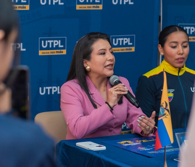 Rueda de prensa | UTPL presente en el Mundial Universitario Rhine-Ruhr, Alemania 2025