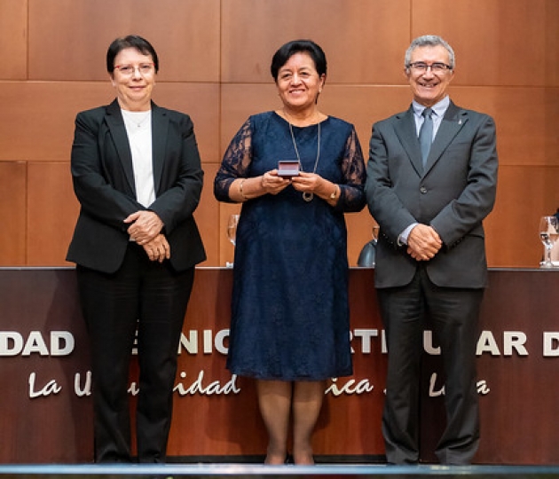 Homenaje al personal UTPL por sus años de servicio