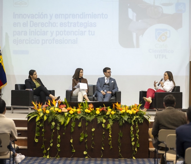 Café Científico UTPL | Innovación y Emprendimiento en el Derecho.