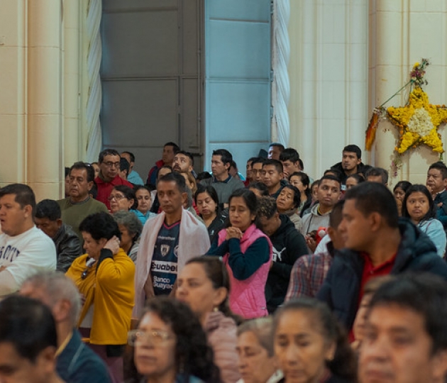 Romería al Santuario de la Virgen de El Cisne