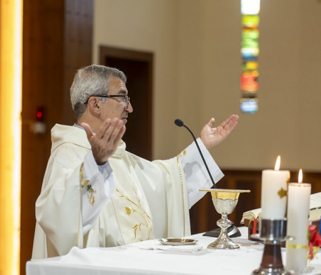 Imposición de mandiles a estudiantes de Fisioterapia
