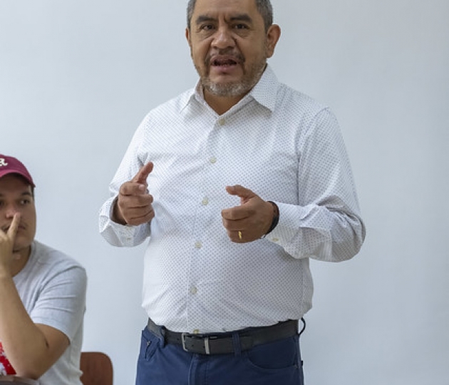 Aldea Global: La internacionalización de la práctica artística dictado por el docente Óscar Verde, de la Universidad Autónoma de México Aldea Global: La internacionalización de la práctica artística dictado por el docente Óscar Verde, de la Universidad Autónoma de México