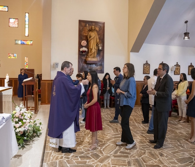 Imposición de mandiles a internos rotativos de la carrera de Nutrición y Dietética – Cohorte mayo 2025 / abril 2026