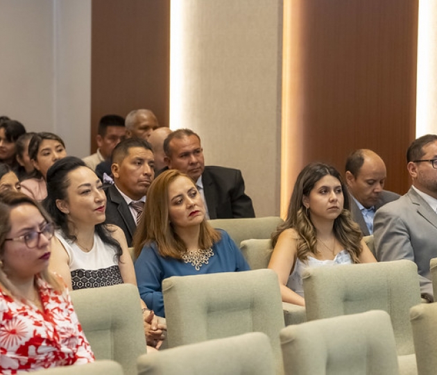 Imposición de mandiles | Carrera de Bioquímica y Farmacia