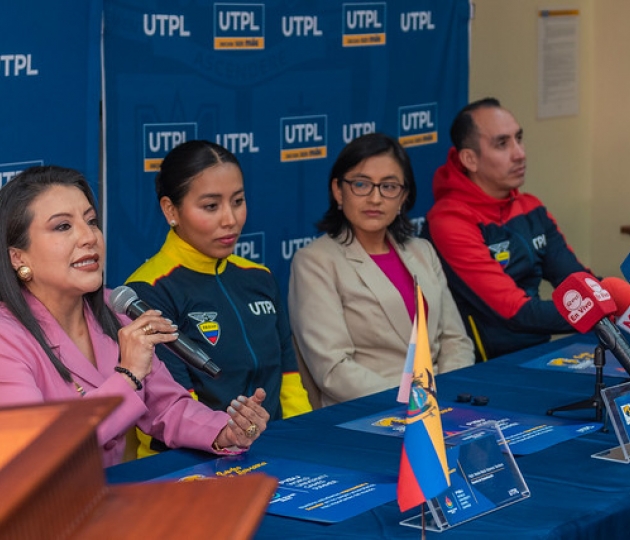Rueda de prensa | UTPL presente en el Mundial Universitario Rhine-Ruhr, Alemania 2025
