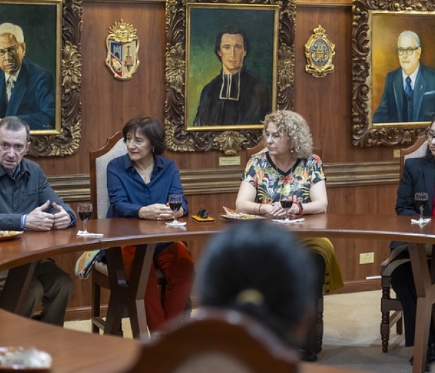 Visita de directoras de centros internacionales UTPL