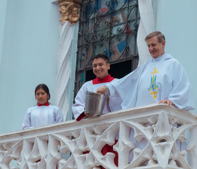 Romería al Santuario de la Virgen de El Cisne