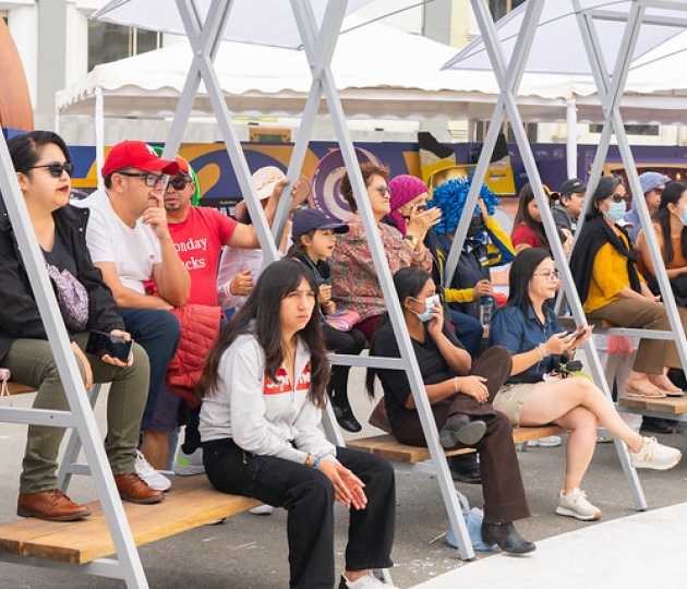 La UTPL participa en el Festival Internacional de Artes Vivas Loja con sus talentosos grupos de arte en la Plaza de la Cultura