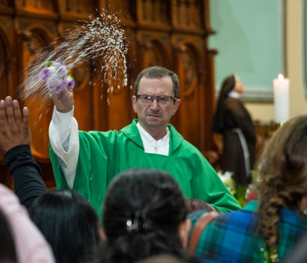 Eucaristía en honor a la Virgen de El Cisne