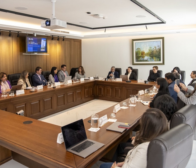 Visita in situ | Acreditación Internacional Maestría en Administración de Empresas con mención en Innovación.