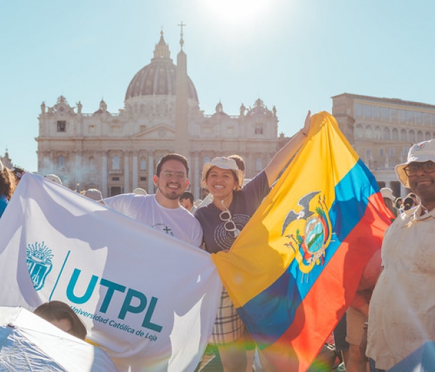 Delegación UTPL presente en Roma: Jubileo 2025 y aniversario Idente
