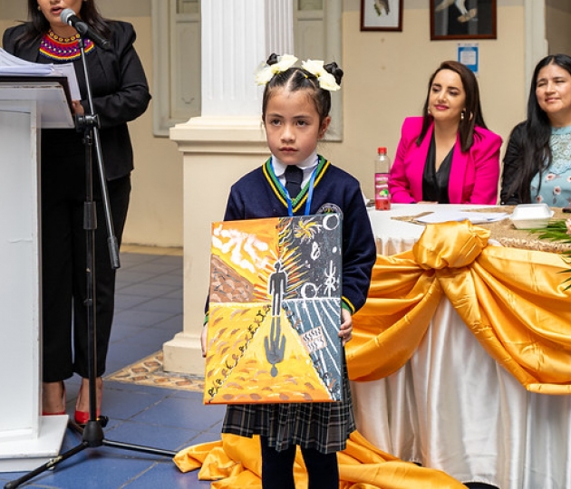 Concurso de pintura en lienzo en la Semana del Estudiante "Fernando Rielo 2025"