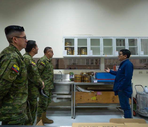 Visita del Comandante de la Brigada de Infantería No. 7 “Loja” a la UTPL Visita del Comandante de la Brigada de Infantería No. 7 “Loja” a la UTPL