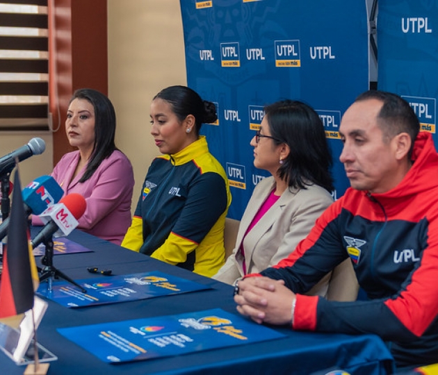 Rueda de prensa | UTPL presente en el Mundial Universitario Rhine-Ruhr, Alemania 2025