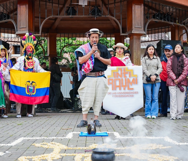 Homenaje a los Yachaks en la Chakana. Inti Raymi de las universidades y diversidades 2025