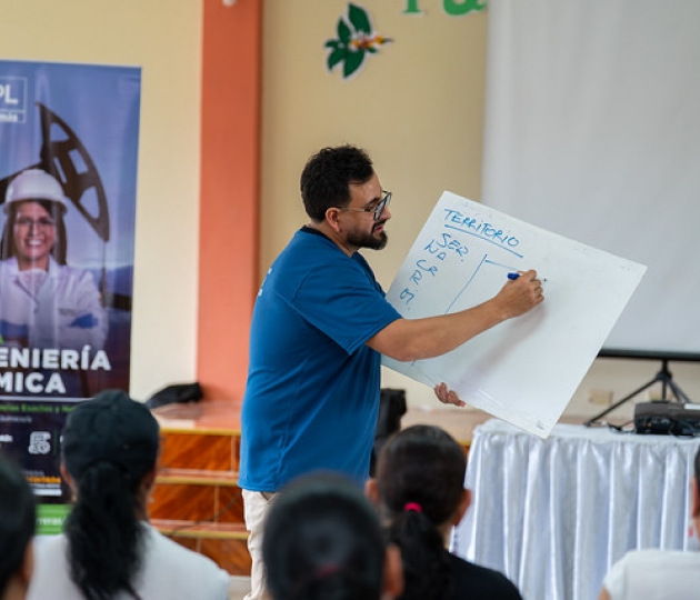 Proyectos de vinculación UTPL llegan a Fundochamba para impulsar el desarrollo sostenible