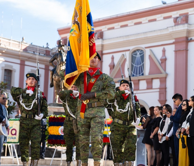 Conmemoración de los 477 Años de Fundación de Loja