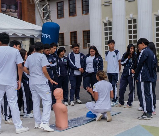 Feria de salud abierta: promoción y prevención