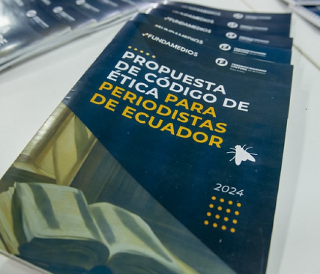 Presentación del Manual de Código de Ética para Periodistas