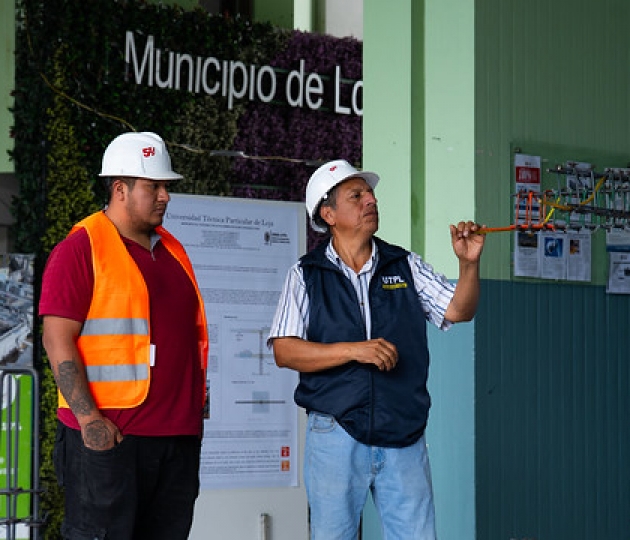 Exposición de prototipos de Ingeneiría Civil