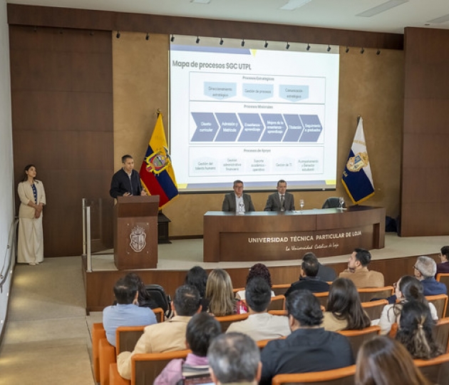 Preparación para la Auditoría Interna ISO 9001 en la UTPL Preparación para la Auditoría Interna ISO 9001 en la UTPL