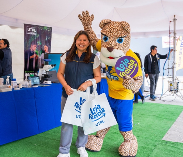 UTPL Sostenible  en la Feria de Loja