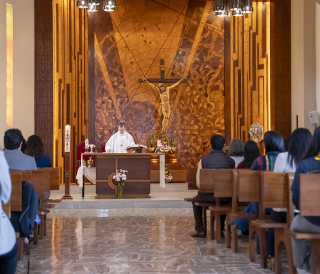 Eucaristía en memoria del Papa Francisco