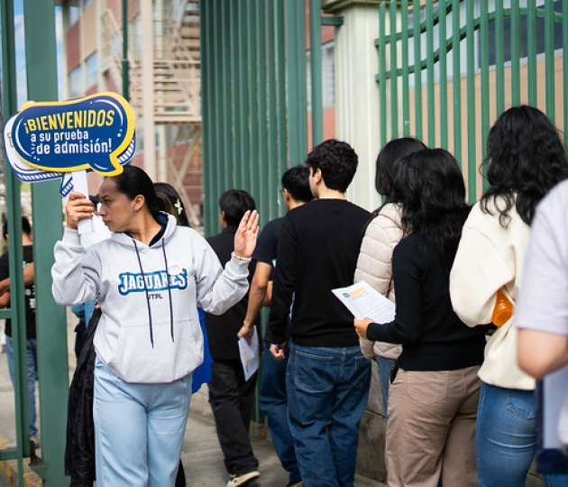 Los postulantes de Medicina, Enfermería y Bioquímica y Farmacia rindieron su prueba de admisión.