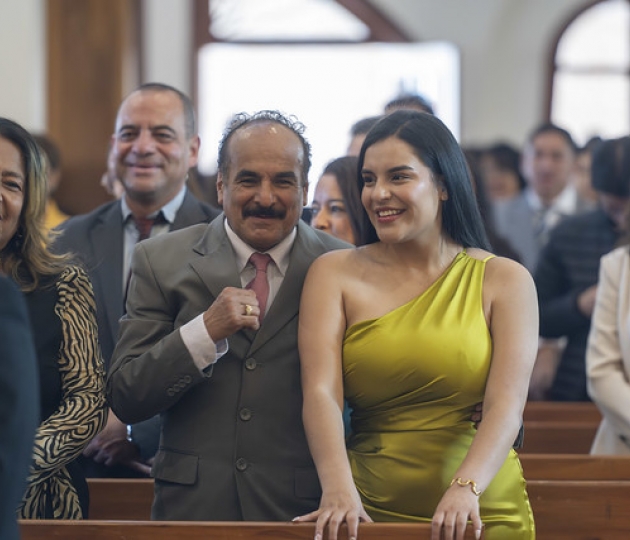 Imposición de mandiles a estudiantes de Fisioterapia