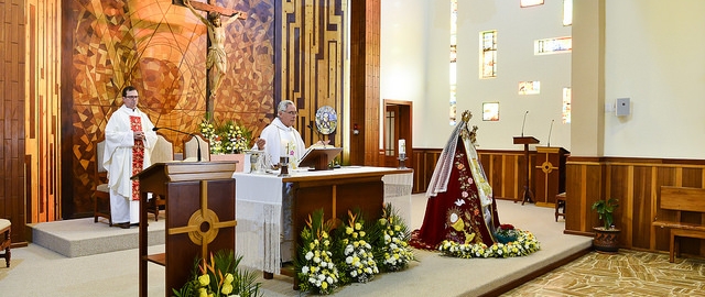 Misa de Acción de Gracias por la visita de la sagrada imagen de la Virgen del Cisne Misa de Acción de Gracias por la visita de la sagrada imagen de la Virgen del Cisne