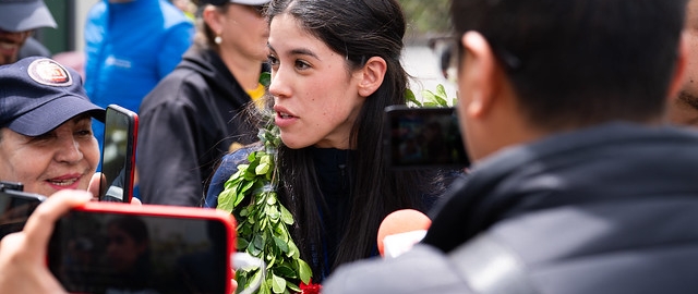 ¡Bienvenida Campeona! Fernanda Moncada, estudiante de la UTPL. ¡Bienvenida Campeona! Fernanda Moncada, estudiante de la UTPL.