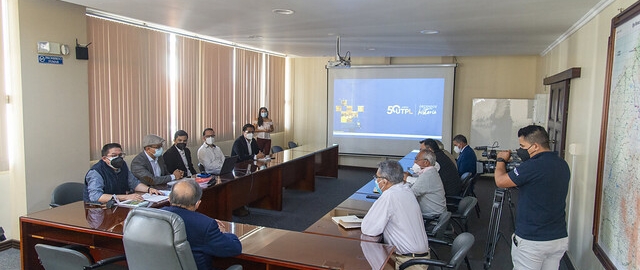 Entrega de indicadores viales al Municipio de Loja Entrega de indicadores viales al Municipio de Loja