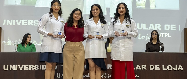 Imposición de mandiles a internos rotativos de la carrera de Nutrición y Dietética – Cohorte mayo 2025 / abril 2026