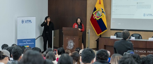 La Cátedra UNESCO de Cultura y Educación para la Paz UTPL impulsa capacitación sobre Violencia Política de Género. La Cátedra UNESCO de Cultura y Educación para la Paz UTPL impulsa capacitación sobre Violencia Política de Género.